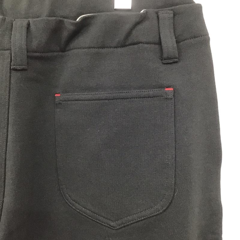 オニツカタイガー ONITSUKA TIGER パンツ サルエルパンツ スウェットパンツ ジャージ カジュアルパンツ ワイドパンツ サルエル XL 無地 黒 / ブラック /  メンズ USED 古着 中古 10107677