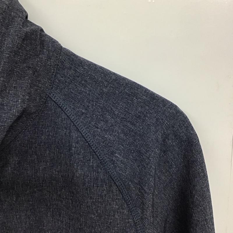 エディーバウアー Eddie Bauer ジャケット、上着 ジャケット、ブレザー ジップアップジャケット ナイロンジャケット アウター M ロゴ、文字 インディゴ / インディゴ /  メンズ USED 古着 中古 10143204