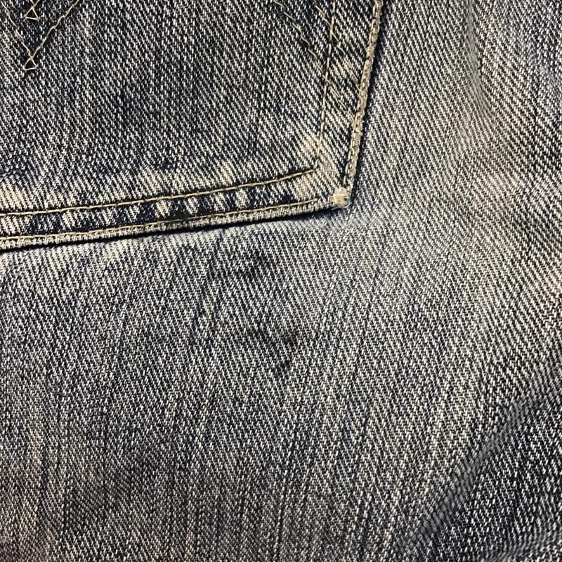 ステュディオ・ダ・ルチザン STUDIO D ARTISAN パンツ デニム、ジーンズ デニムパンツ ストレートパンツ ワイドパンツ カジュアルパンツ 31インチ 無地 インディゴ / インディゴ /  メンズ USED 古着 中古 10109937