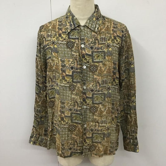 ニードルス Needles シャツ、ブラウス 長袖 長袖シャツ カラーシャツ 長袖カットソー 柄シャツ L プリント マルチカラー / マルチカラー /  メンズ USED 古着 中古 10112994