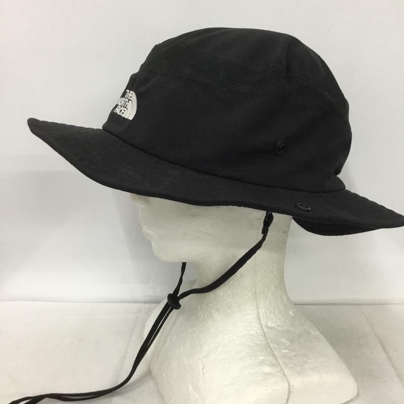 ザノースフェイス THE NORTH FACE 帽子 ハット NN02339 ブリマーハット アウトドア XL ロゴ、文字 黒 / ブラック /  メンズ USED 古着 中古 10133098
