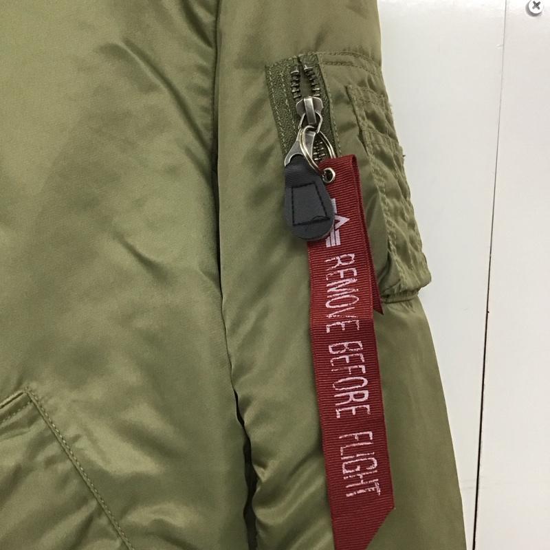 アヴィレックス AVIREX ジャケット、上着 ジャンパー、ブルゾン 6242066 MA-1 フライトジャケット M 無地 カーキ / カーキ /  メンズ USED 古着 中古 10145218