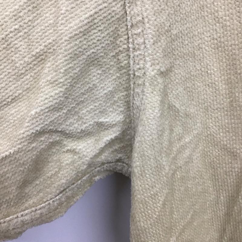 古着 USED シャツ、ブラウス 長袖 長袖シャツ 無地シャツ カラーシャツ コーデュロイシャツ L 無地 ベージュ / ベージュ /  メンズ USED 古着 中古 10130893