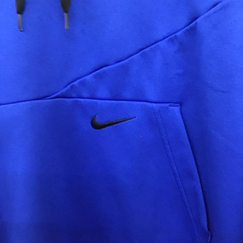 ナイキ NIKE パーカー 長袖 dq5402-480 スウェットパーカー XL ロゴ、文字 青 / ブルー /  メンズ USED 古着 中古 10150754