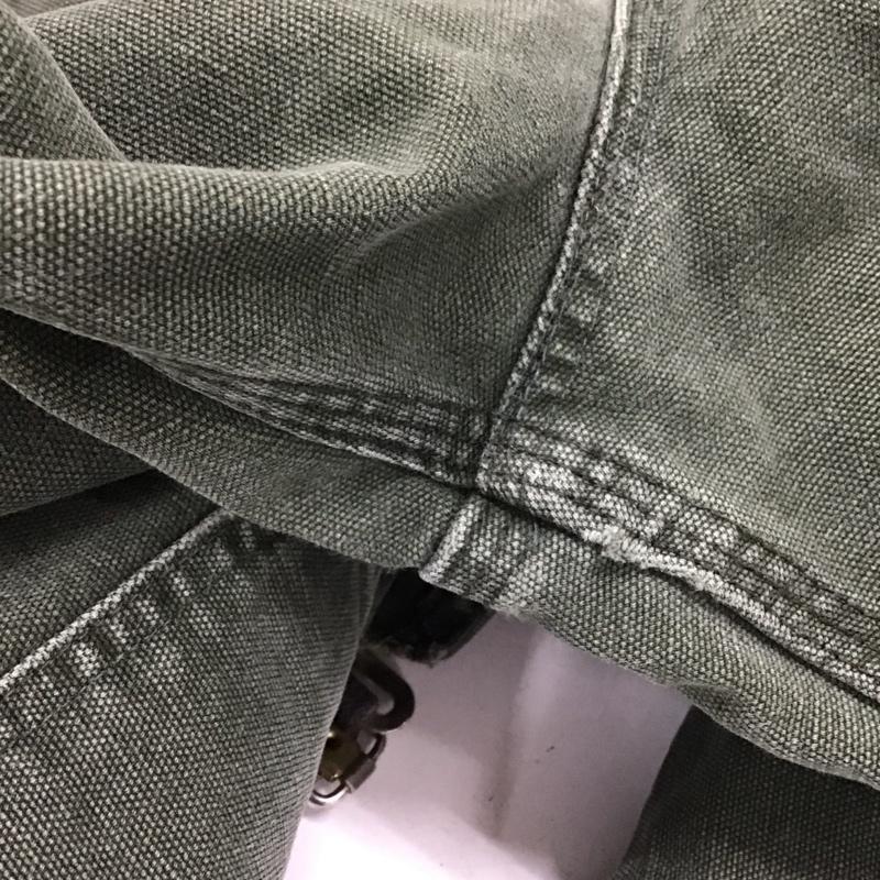 カーハート Carhartt サロペット・オーバーオール サロペット、オーバーオール 無地 カーキ / カーキ /  メンズ USED 古着 中古 10134440
