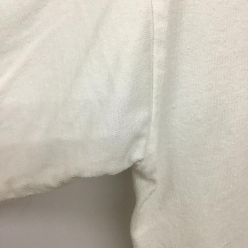 スタンダード カリフォルニア STANDARD CALIFORNIA Tシャツ 長袖 L ロゴ、文字 X プリント 白 / ホワイト /  メンズ USED 古着 中古 10134814