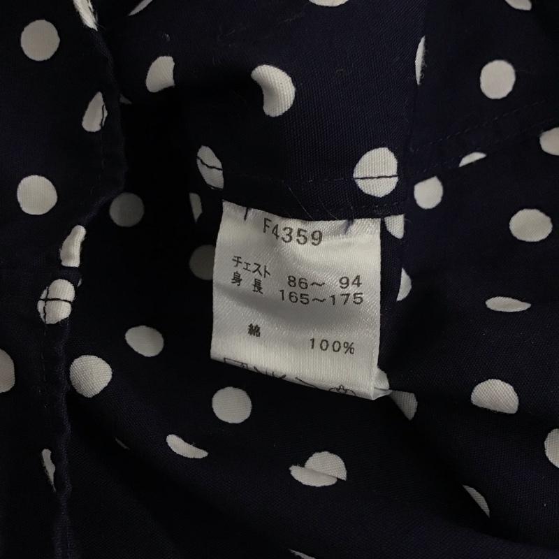 フレッドペリー FRED PERRY シャツ、ブラウス 長袖 長袖シャツ 総柄シャツ カラーシャツ ドットシャツ S ドット 紺 / ネイビー /  メンズ USED 古着 中古 10136225