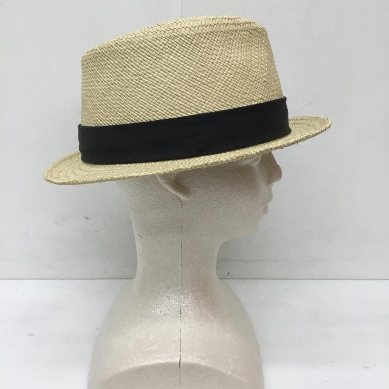 フラットヘッド The Flat Head 帽子 ハット ストローハット FREE 無地 ベージュ / ベージュ /  メンズ USED 古着 中古 10134019