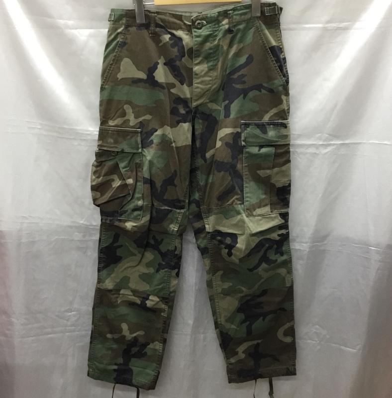 ミリタリー ミリタリー パンツ ワークパンツ、ペインターパンツ ミリタリーパンツ 古着 ワイドパンツ カジュアルパンツ ストレートパンツ S カモフラージュ柄・迷彩 マルチカラー / マルチカラー /  メンズ USED 古着 中古 10114136