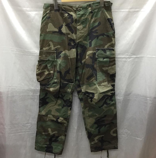ミリタリー ミリタリー パンツ ワークパンツ、ペインターパンツ ミリタリーパンツ 古着 ワイドパンツ カジュアルパンツ ストレートパンツ S カモフラージュ柄・迷彩 マルチカラー / マルチカラー /  メンズ USED 古着 中古 10114136