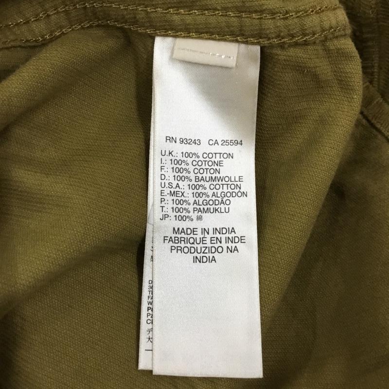 ディーゼル DIESEL シャツ、ブラウス 長袖 コーデュロイ ウエスタンシャツ L ワンポイント カーキ / カーキ /  メンズ USED 古着 中古 10121388