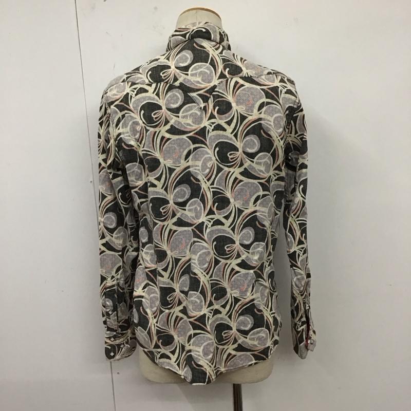 エターナル ETERNAL シャツ、ブラウス 長袖 長袖シャツ 総柄シャツ カラーシャツ ポケットシャツ L プリント マルチカラー / マルチカラー /  メンズ USED 古着 中古 10128015