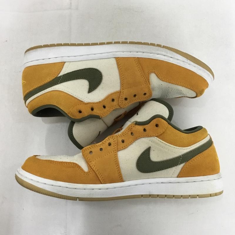 ナイキ NIKE スニーカー スニーカー DH6931-102 AIR JORDAN 1 LOW SE 26.5cm 26.5cm ロゴ、文字 ベージュ / ベージュ / X カーキ / カーキ / X マスタード / マスタード /  メンズ USED 古着 中古 10147717