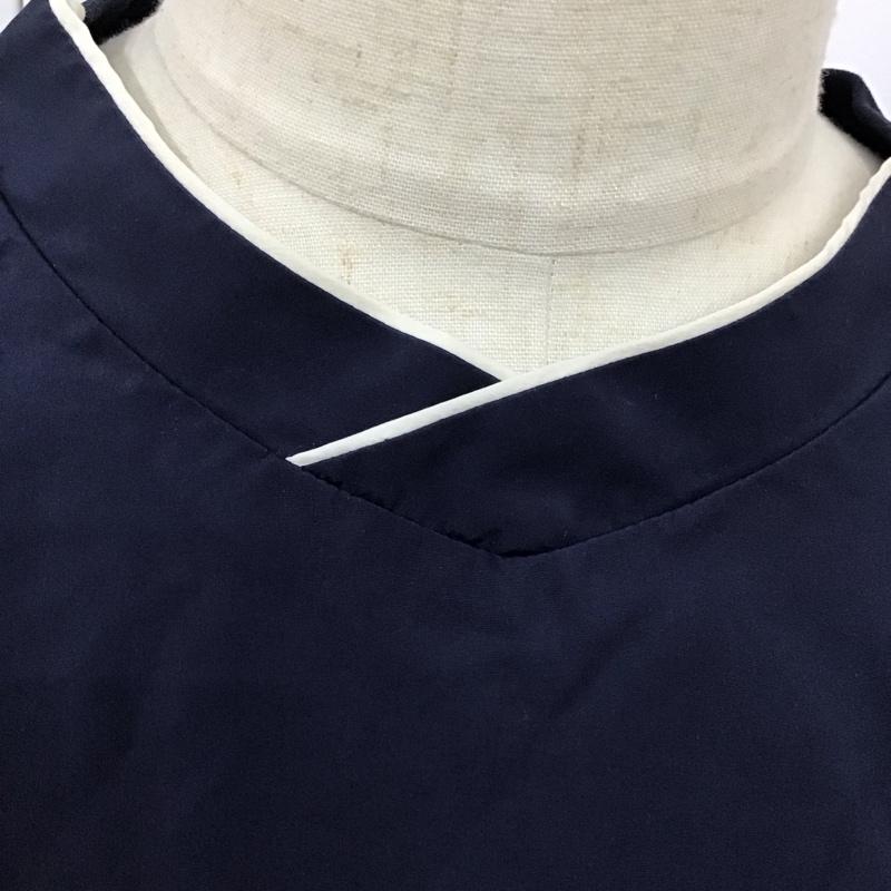 アンブロ UMBRO カットソー 長袖 長袖カットソー Vネックカットソー ロングスリーブカットソー 90s L ロゴ、文字 紺 / ネイビー /  メンズ USED 古着 中古 10120624