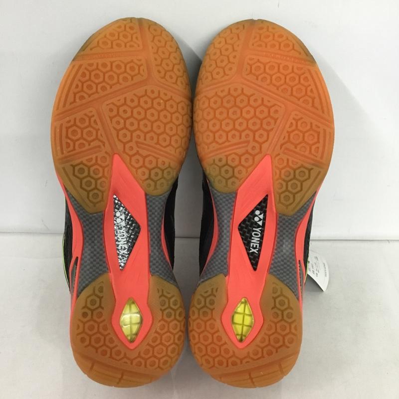 ヨネックス YONEX スニーカー スニーカー SHB65Z パワークッション65Z 25.5cm バドミントンシューズ 箱有 25.5cm ロゴ、文字 黒 / ブラック / X 赤 / レッド / X 黄 / イエロー /  メンズ USED 古着 中古 10149908