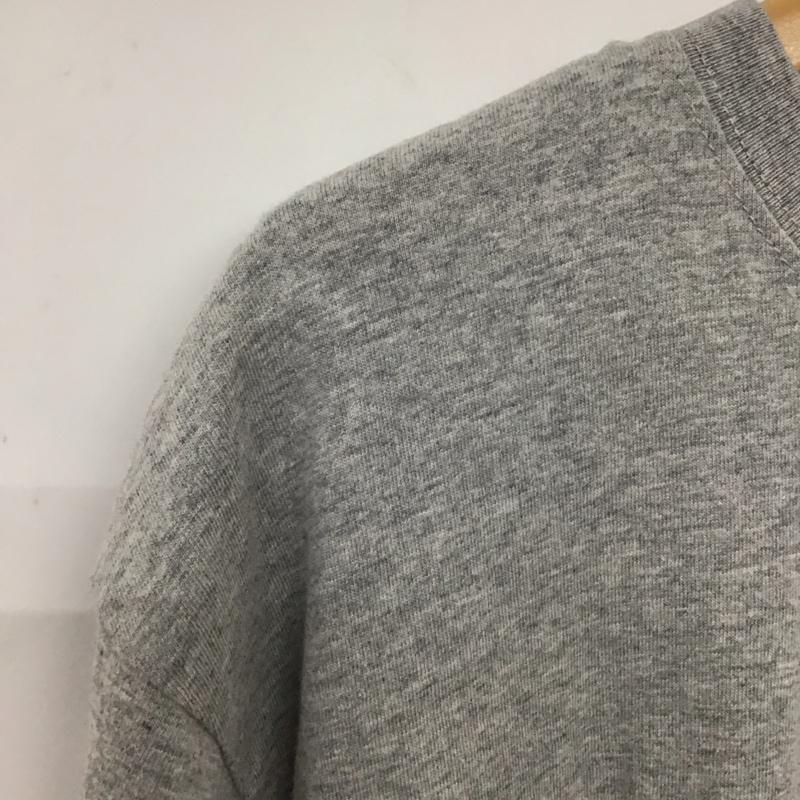 ダブリューピー WP Tシャツ 半袖 XL ロゴ、文字 灰 / グレー /  メンズ USED 古着 中古 10134799