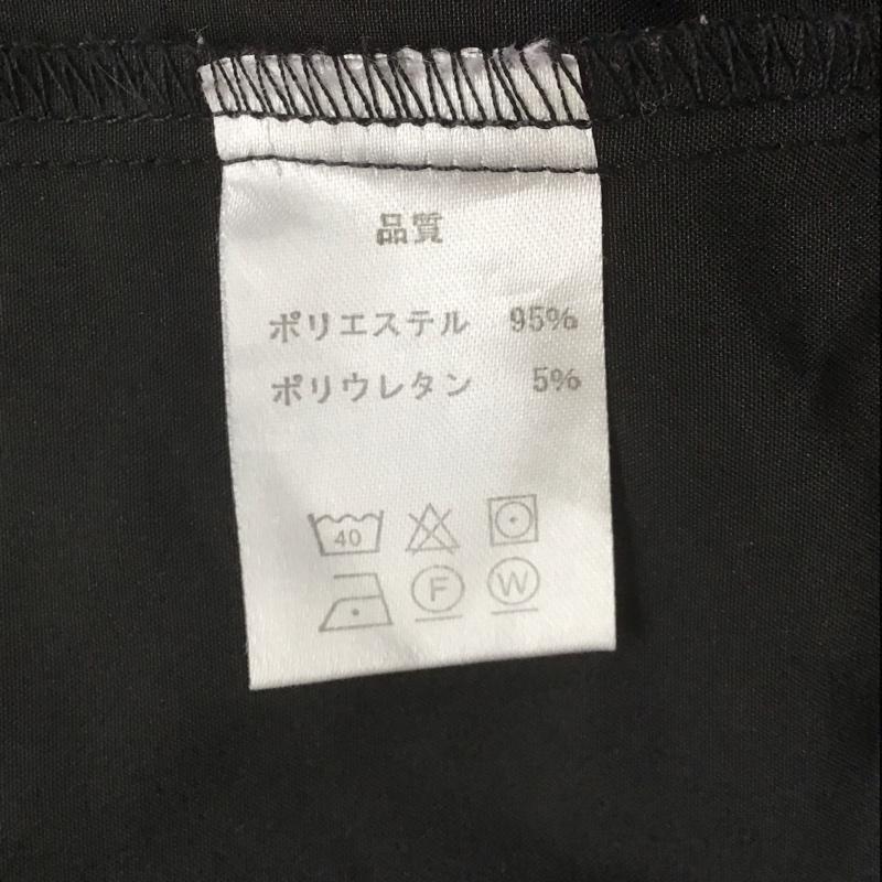 アンリラクシング unrelaxing シャツ、ブラウス 半袖 半袖シャツ カラーシャツ カジュアルシャツ 無地 黒 / ブラック /  メンズ USED 古着 中古 10107187