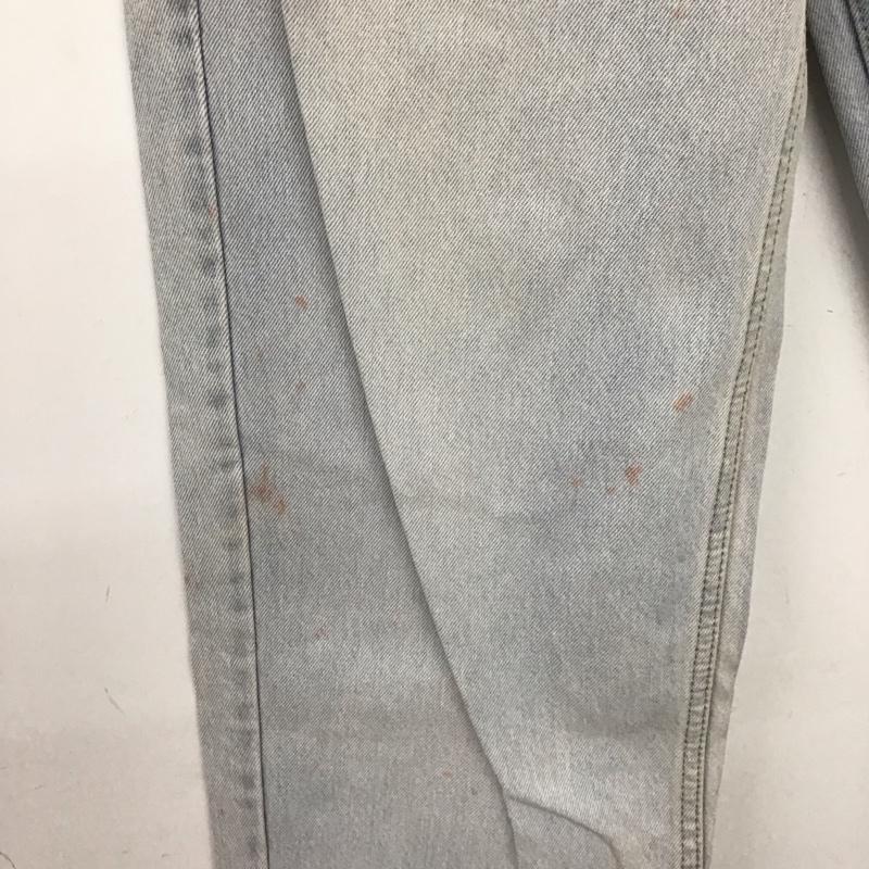 リーバイストラウスアンドコー Levi Strauss & co. パンツ デニム、ジーンズ デニムパンツ ワイドパンツ カジュアルパンツ 29インチ 無地 水色 / ライトブルー /  メンズ USED 古着 中古 10149158