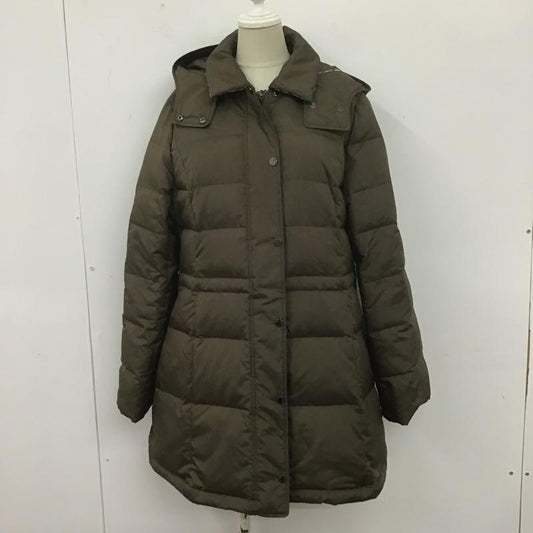 ダックス DAKS ジャケット、上着 ジャンパー、ブルゾン 4436418 ジップアップジャケット ジャンパー ナイロンジャケット カジュアルジャケット 40 無地 茶 / ブラウン /  レディース USED 古着 中古 10106275