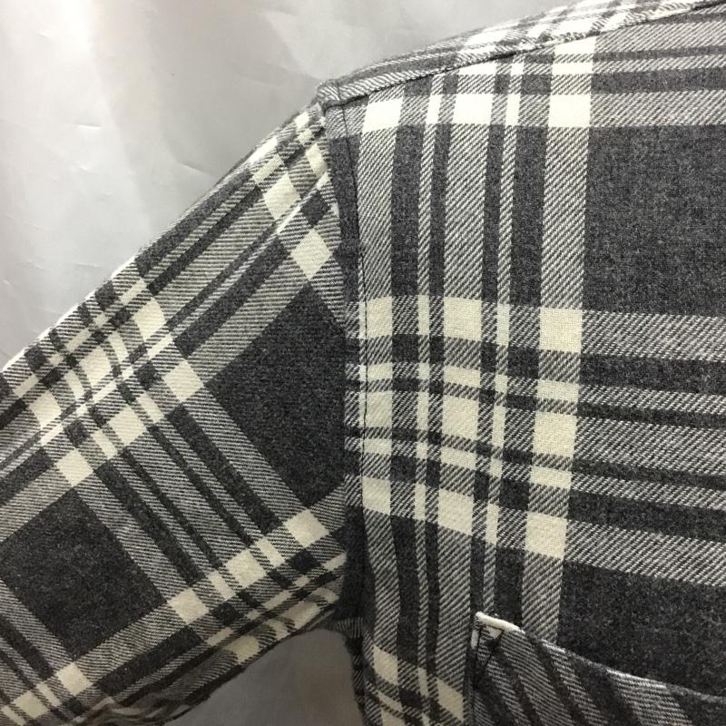 ナノユニバース nano・universe シャツ、ブラウス 長袖 長袖シャツ カラーシャツ ポケットシャツ 長袖カットソー チェックシャツ S チェック マルチカラー / マルチカラー /  メンズ USED 古着 中古 10119724