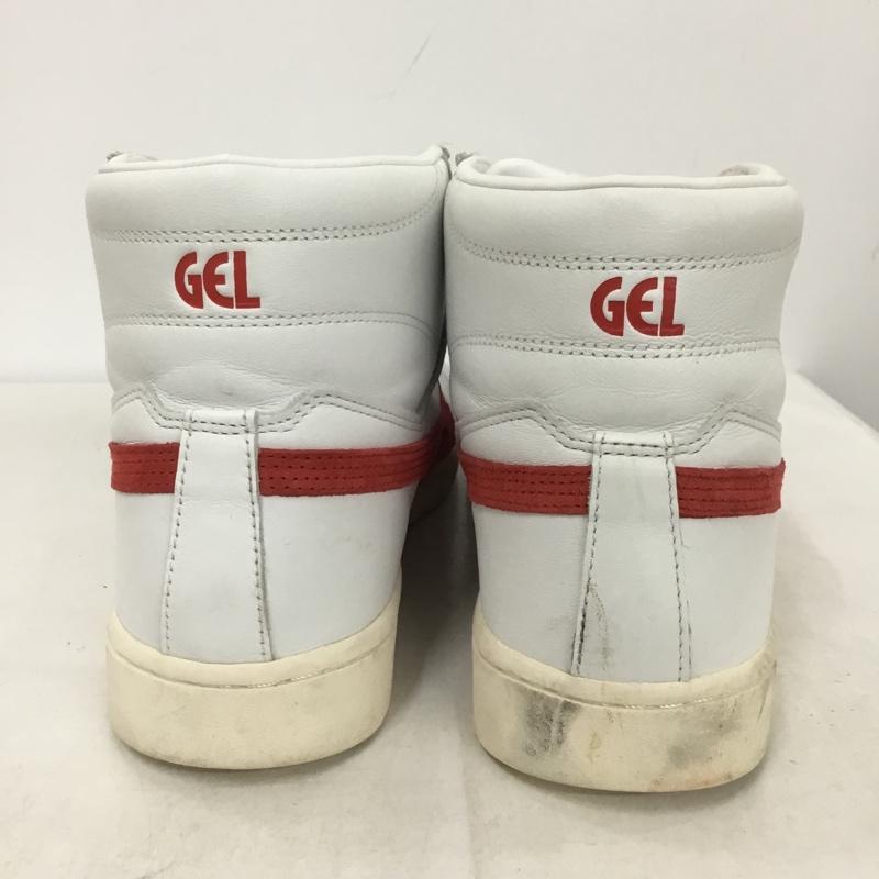 アシックス ASICS スニーカー スニーカー 1193A182 GEL-PTG MT 27cm 27.0cm ロゴ、文字 白 / ホワイト / X 赤 / レッド /  メンズ USED 古着 中古 10140797