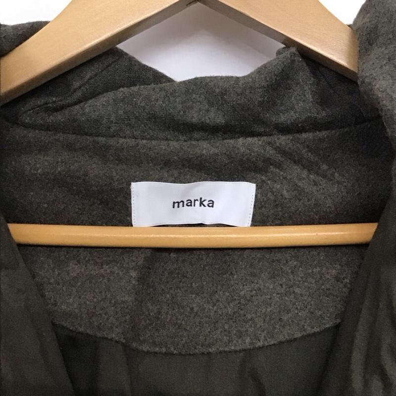 マーカ marka ジャケット、上着 ジャケット、ブレザー ジップアップジャケット アウター パーカー 2 無地 カーキ / カーキ /  メンズ USED 古着 中古 10145315