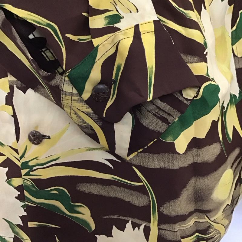 サンサーフ SUN SURF シャツ、ブラウス 半袖 半袖シャツ カラーシャツ 半袖カットソー アロハシャツ L 総柄 マルチカラー / マルチカラー /  メンズ USED 古着 中古 10112143
