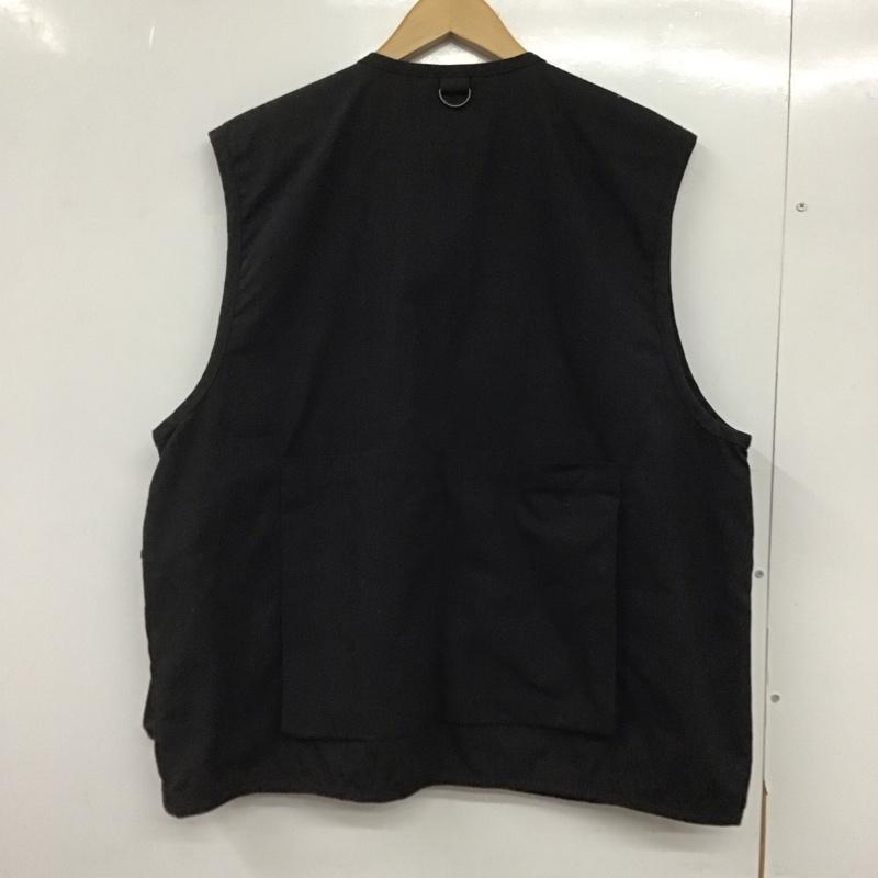 ベンデイビス BEN DAVIS ベスト ベスト T-23580029 ユーティリティベスト L ワンポイント 黒 / ブラック /  メンズ USED 古着 中古 10145214