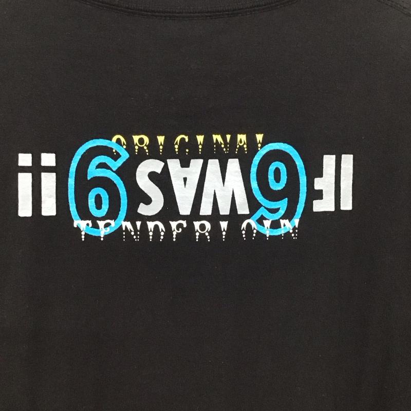 テンダーロイン TENDERLOIN Tシャツ 半袖 半袖カットソー プリントTシャツ クルーネックカットソー XL プリント 黒 / ブラック /  メンズ USED 古着 中古 10130017