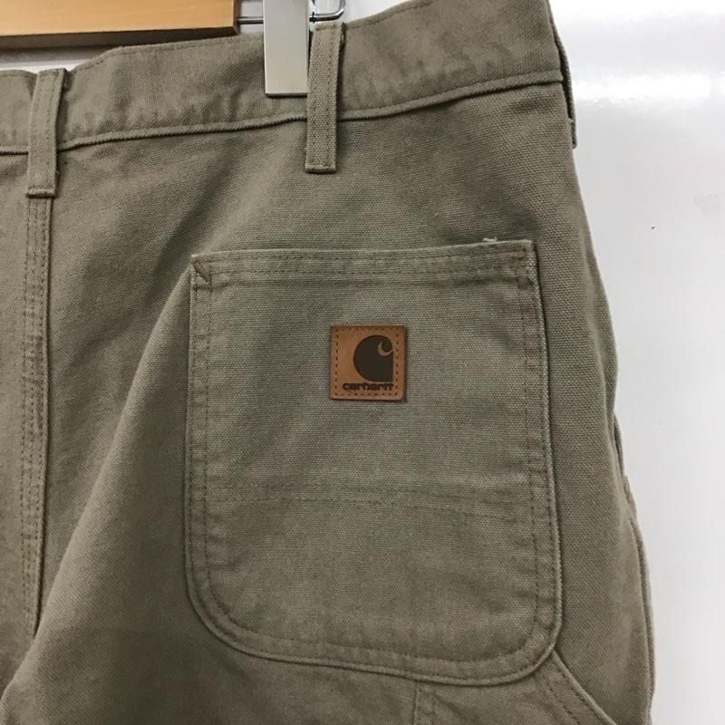 カーハート Carhartt パンツ ワークパンツ、ペインターパンツ ワークパンツ ワイドパンツ カジュアルパンツ カーゴパンツ 無地 ベージュ / ベージュ /  メンズ USED 古着 中古 10110441