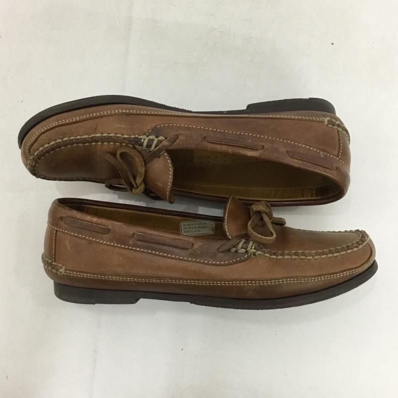 ラルフローレン RALPHLAUREN 革靴 革靴 デッキシューズ 6C 無地 茶 / ブラウン /  レディース USED 古着 中古 10148643