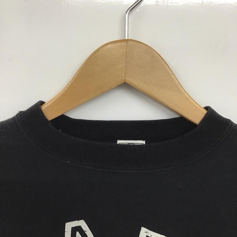 アベイシングエイプ A BATHING APE トレーナー 長袖 長袖トレーナー スウェット クルーネック プルオーバー XS ロゴ、文字 黒 / ブラック /  メンズ USED 古着 中古 10148215