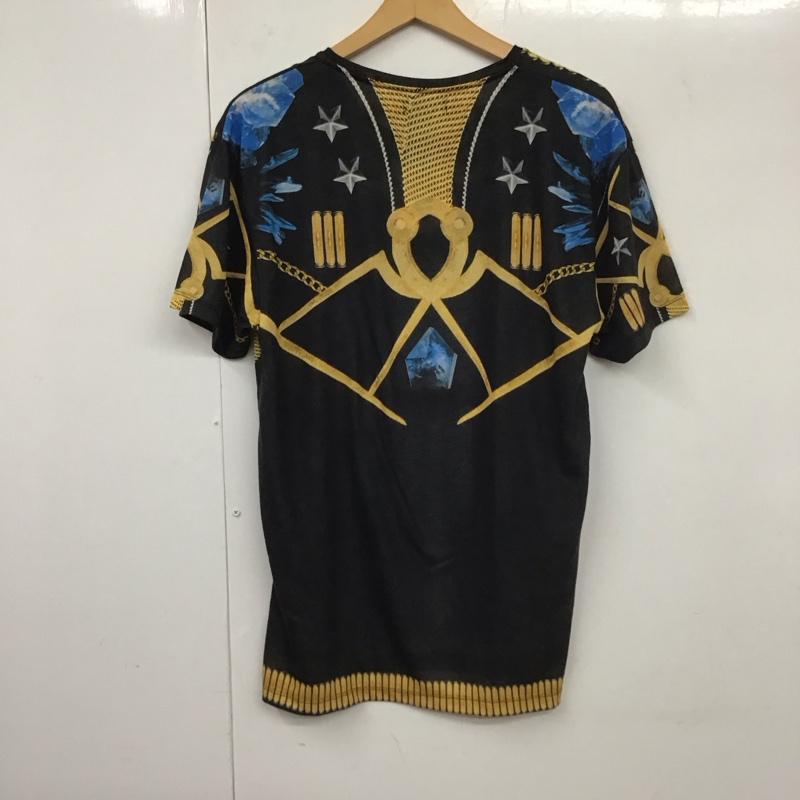 ザラメン ZARA MAN Tシャツ 半袖 半袖カットソー プリントTシャツ クルーネックカットソー L プリント マルチカラー / マルチカラー /  メンズ USED 古着 中古 10131131