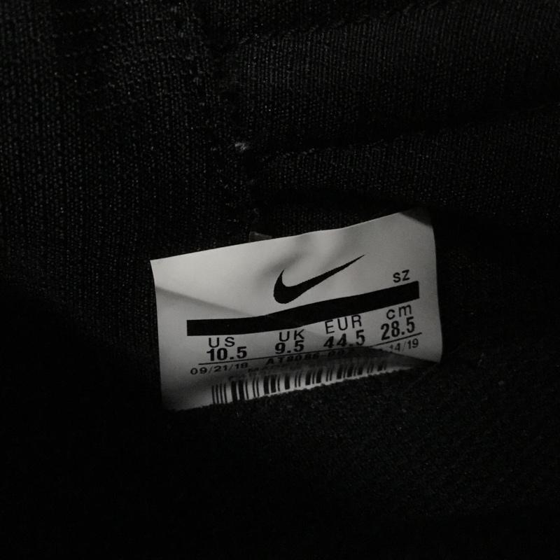 ナイキ NIKE スニーカー スニーカー AT8086-002 AIR FEAR OF GOD MOC 28.5cm 28.5cm ワンポイント 黒 / ブラック /  メンズ USED 古着 中古 10133815