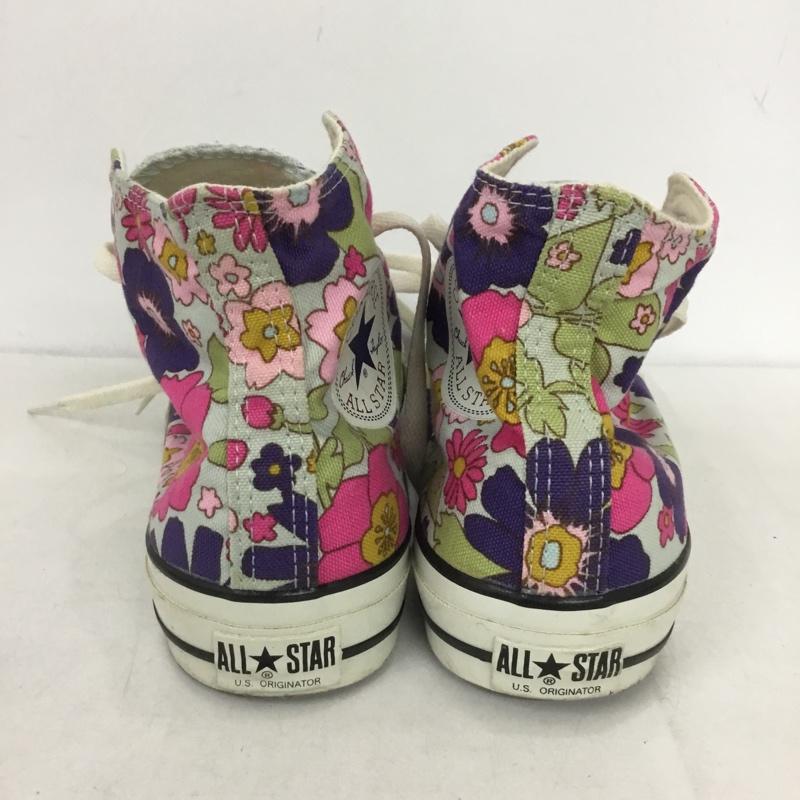 コンバース CONVERSE スニーカー スニーカー 5C1284 グローリー HI 24cm 24.0cm 花柄 マルチカラー / マルチカラー /  レディース USED 古着 中古 10138322