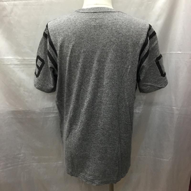 シュプリーム Supreme Tシャツ 半袖 09SS FootballTop09 フットボールTシャツ ナンバリング プリントTシャツ M ロゴ、文字 灰 / グレー /  メンズ USED 古着 中古 10114081