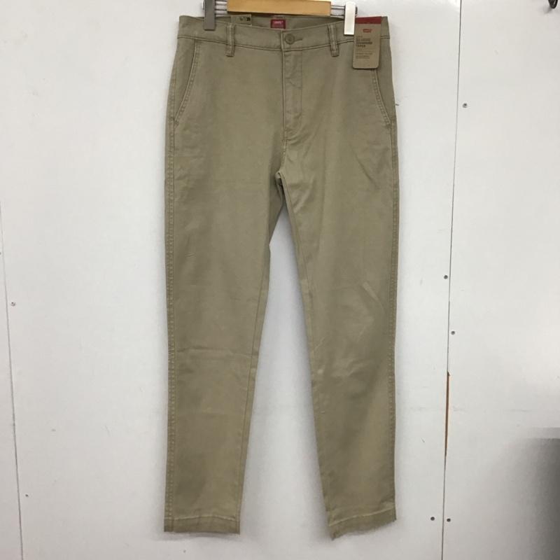 リーバイス Levi s パンツ デニム、ジーンズ チノパン スリムパンツ カジュアルパンツ ストレッチパンツ 31インチ 無地 ベージュ / ベージュ /  メンズ USED 古着 中古 10139725