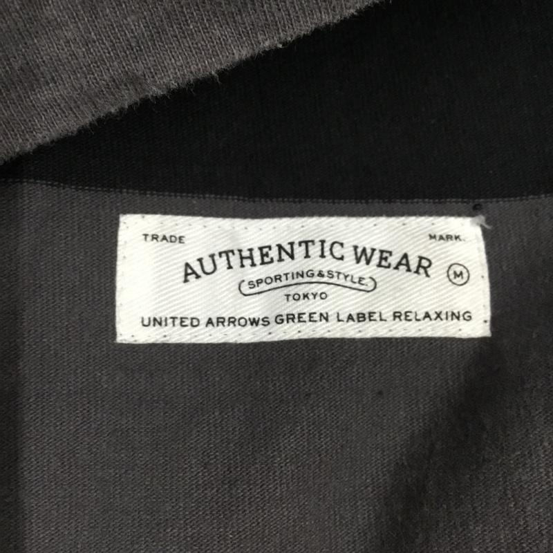 ユナイテッドアローズグリーンレーベルリラクシング UNITED ARROWS green label relaxing ジャケット、上着 ジャケット、ブレザー ジップアップジャケット ジャンパー ジャケット カジュアルジャケット M ボーダー柄 黒 / ブラック / X 灰 / グレー /  メンズ USED 古着 中古 10108773
