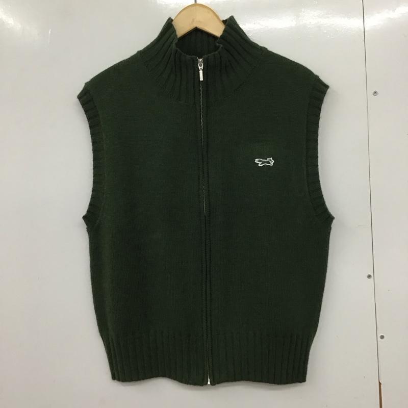 フリークスストア FREAK S STORE ベスト ベスト ニットベスト FREE 無地 緑 / グリーン /  レディース USED 古着 中古 10133388