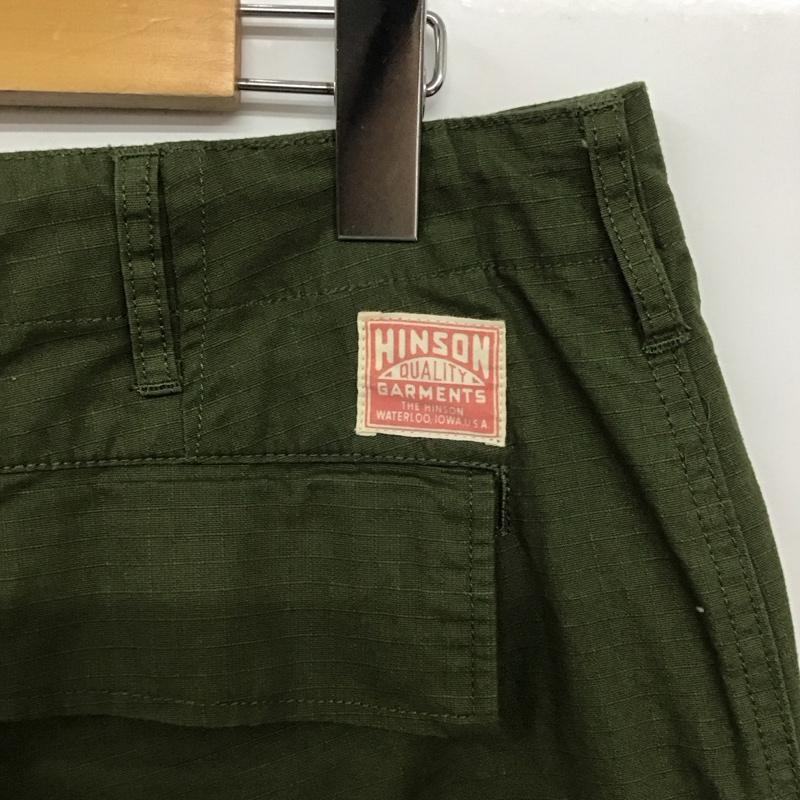 ヒンソン HINSON パンツ ワークパンツ、ペインターパンツ ワイドパンツ カジュアルパンツ ワークパンツ ミリタリーパンツ M 無地 カーキ / カーキ /  メンズ USED 古着 中古 10140560