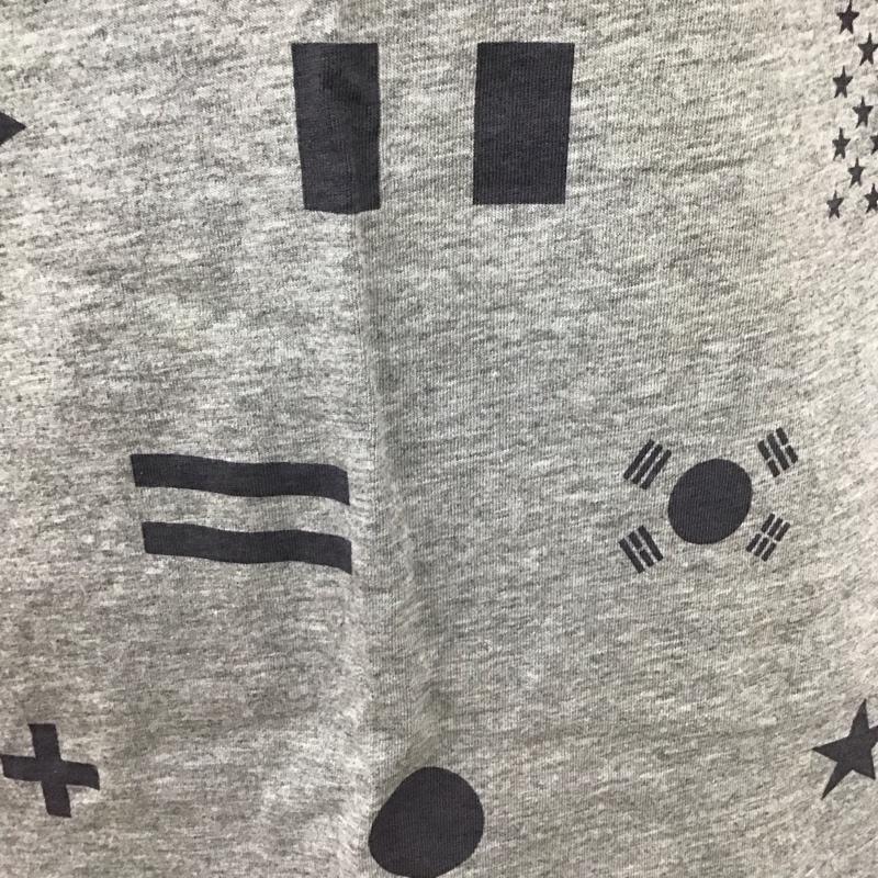 ナイキ NIKE Tシャツ 半袖 ct6557-063 プレヒートAOPTシャツ 半袖カットソー プリントTシャツ XL プリント 灰 / グレー /  メンズ USED 古着 中古 10114669