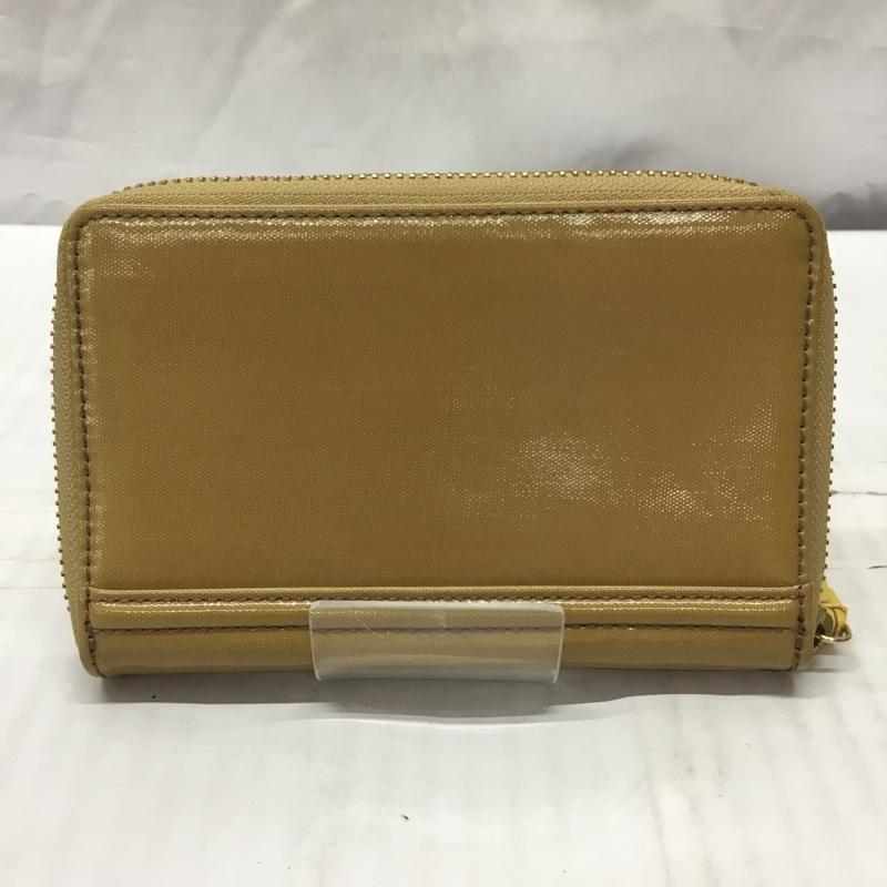 バーバリーブルーレーベル BURBERRY BLUE LABEL ファッション小物 ファッション小物 ラウンドファスナー 小物入れ カード入れ ロゴ、文字 マスタード / マスタード /  レディース USED 古着 中古 10117648