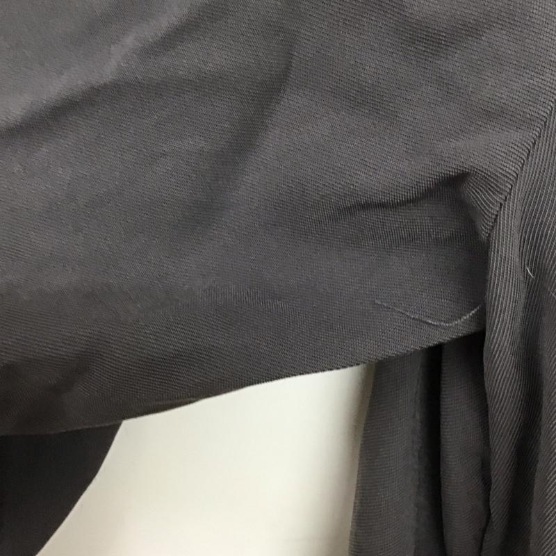 ザラ ZARA ワンピース ミニスカート L 無地 チャコールグレー / チャコールグレー /  レディース USED 古着 中古 10139920