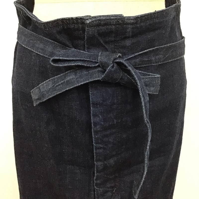 マウジー MOUSSY スカート ロングスカート 010fsb11‐0180 デニムロングスカート カジュアルスカート フレアスカート 2 無地 インディゴ / インディゴ /  レディース USED 古着 中古 10123852