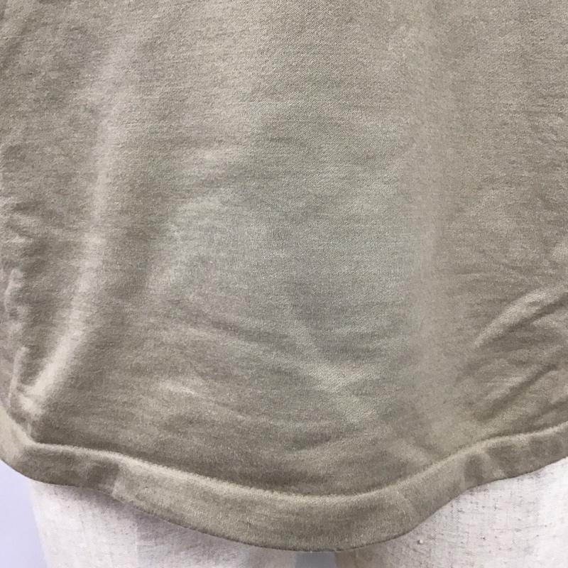 オーラリー AURALEE カットソー 長袖 長袖カットソー タートルネックカットソー ロングスリーブカットソー プリントTシャツ 3 無地 ベージュ / ベージュ /  メンズ USED 古着 中古 10119020