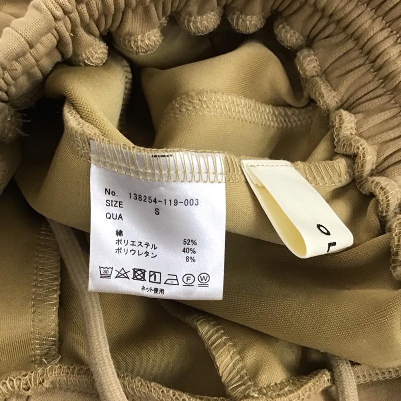 オルン OLUN パンツ スラックス 138254-119-003 S 無地 ベージュ / ベージュ /  レディース USED 古着 中古 10150507