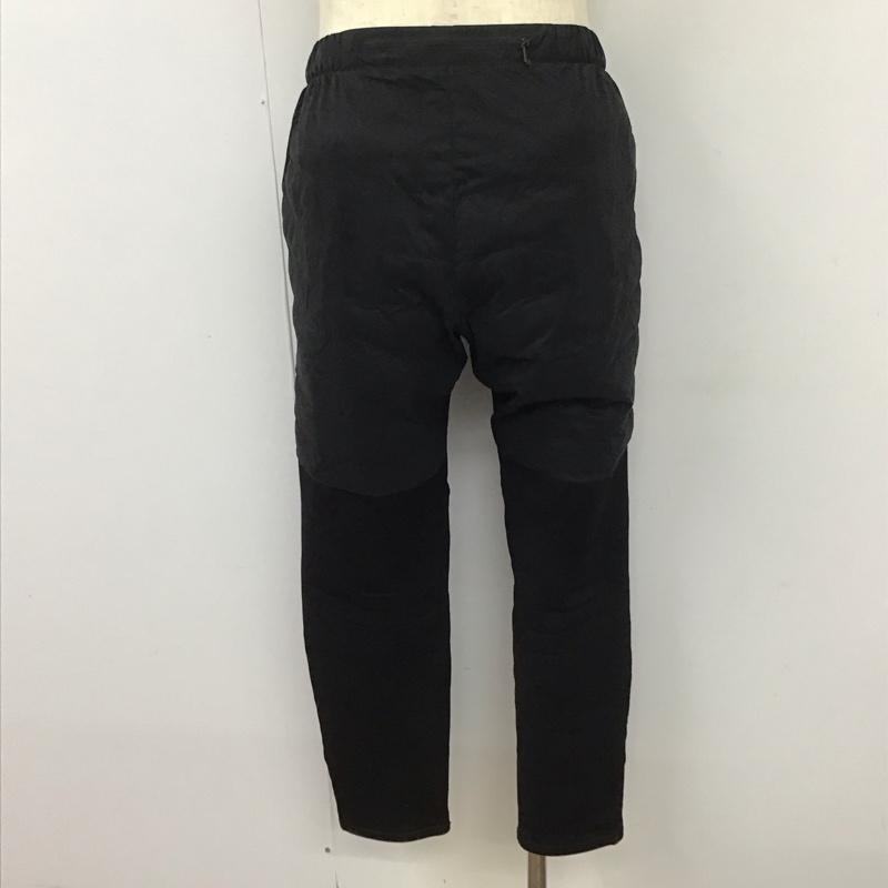 ザノースフェイス THE NORTH FACE ボトムス ボトムス NY82175 レッドランロングパンツ 高機能保温パンツ ランニング XL ロゴ、文字 黒 / ブラック /  メンズ USED 古着 中古 10116515