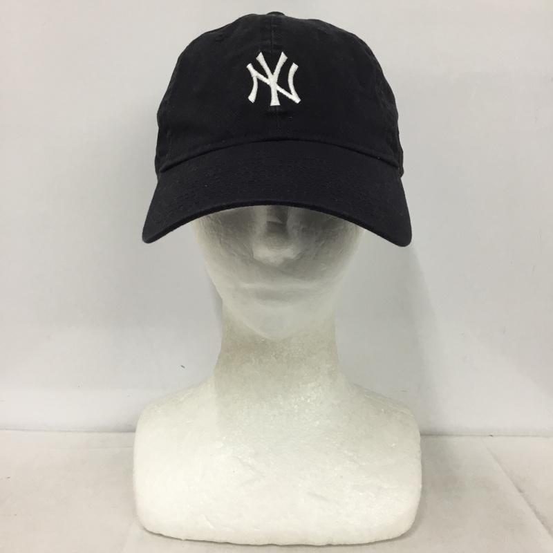 ニューエラ NEW ERA 帽子 キャップ NY ニューヨークヤンキース 9TWENTY ロゴ、文字 紺 / ネイビー /  メンズ USED 古着 中古 10146881