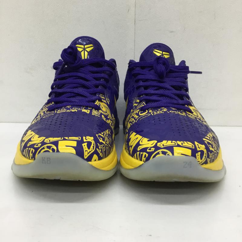ナイキ NIKE スニーカー スニーカー CD4991-400 Kobe 5 Protro 5 Rings 26.0cm ロゴ、文字 青 / ブルー /  メンズ USED 古着 中古 10133956