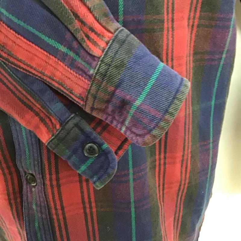 リーバイス Levi s シャツ、ブラウス 長袖 60528-68 L チェック マルチカラー / マルチカラー /  メンズ USED 古着 中古 10123517
